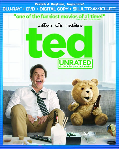 Ted [Unrated] [Includes Digital Copy] [UltraViolet] [2 Discs] [Blu-ray]