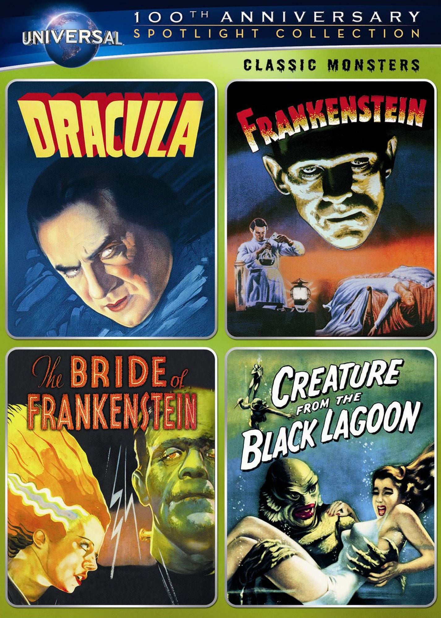 Classic Monsters, Vol. 1 [Universal 100th Anniversary] [4 Discs]