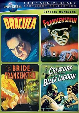 Classic Monsters, Vol. 1 [Universal 100th Anniversary] [4 Discs]
