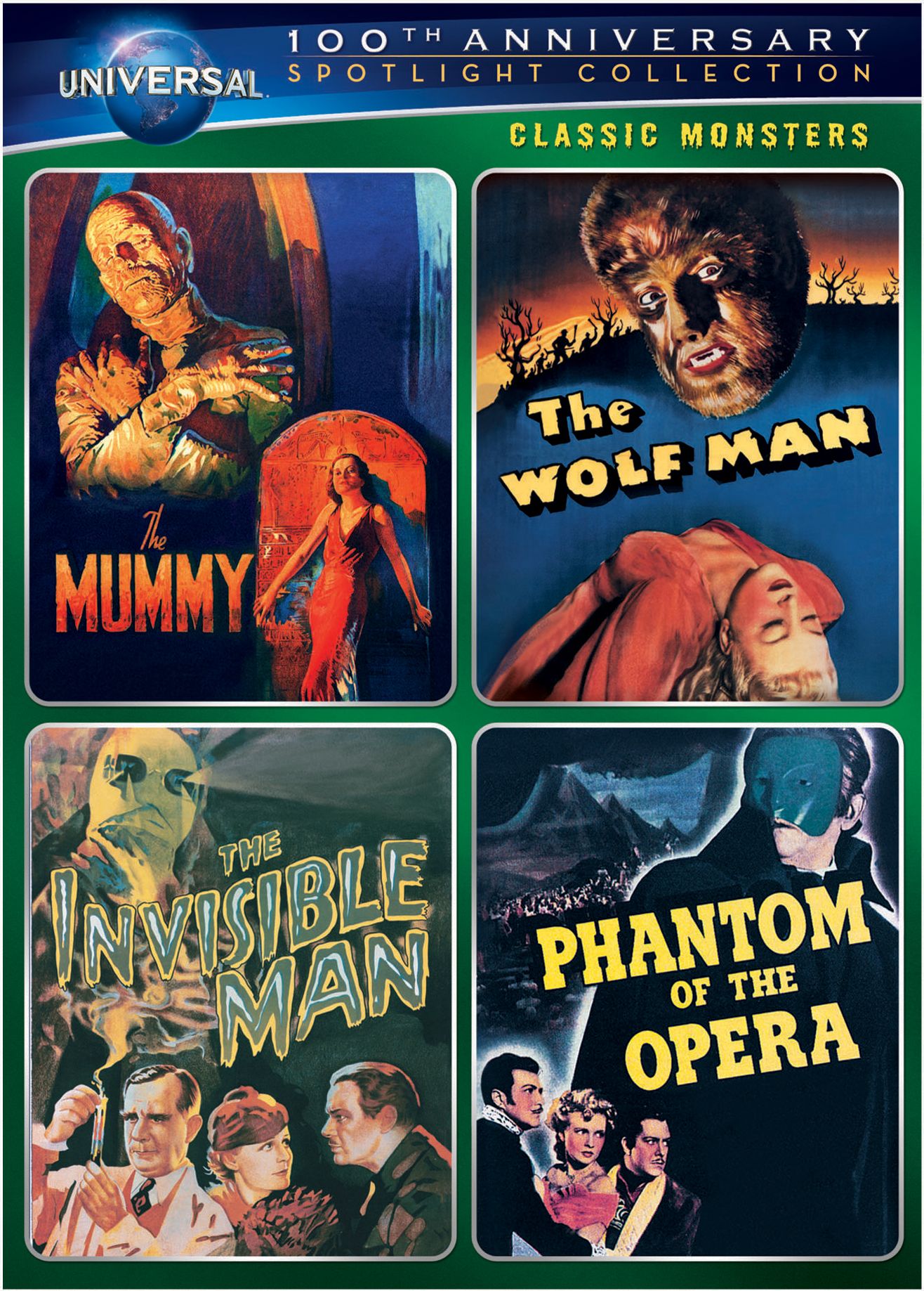 Classic Monsters, Vol. 2 [Universal 100th Anniversary] [4 Discs]