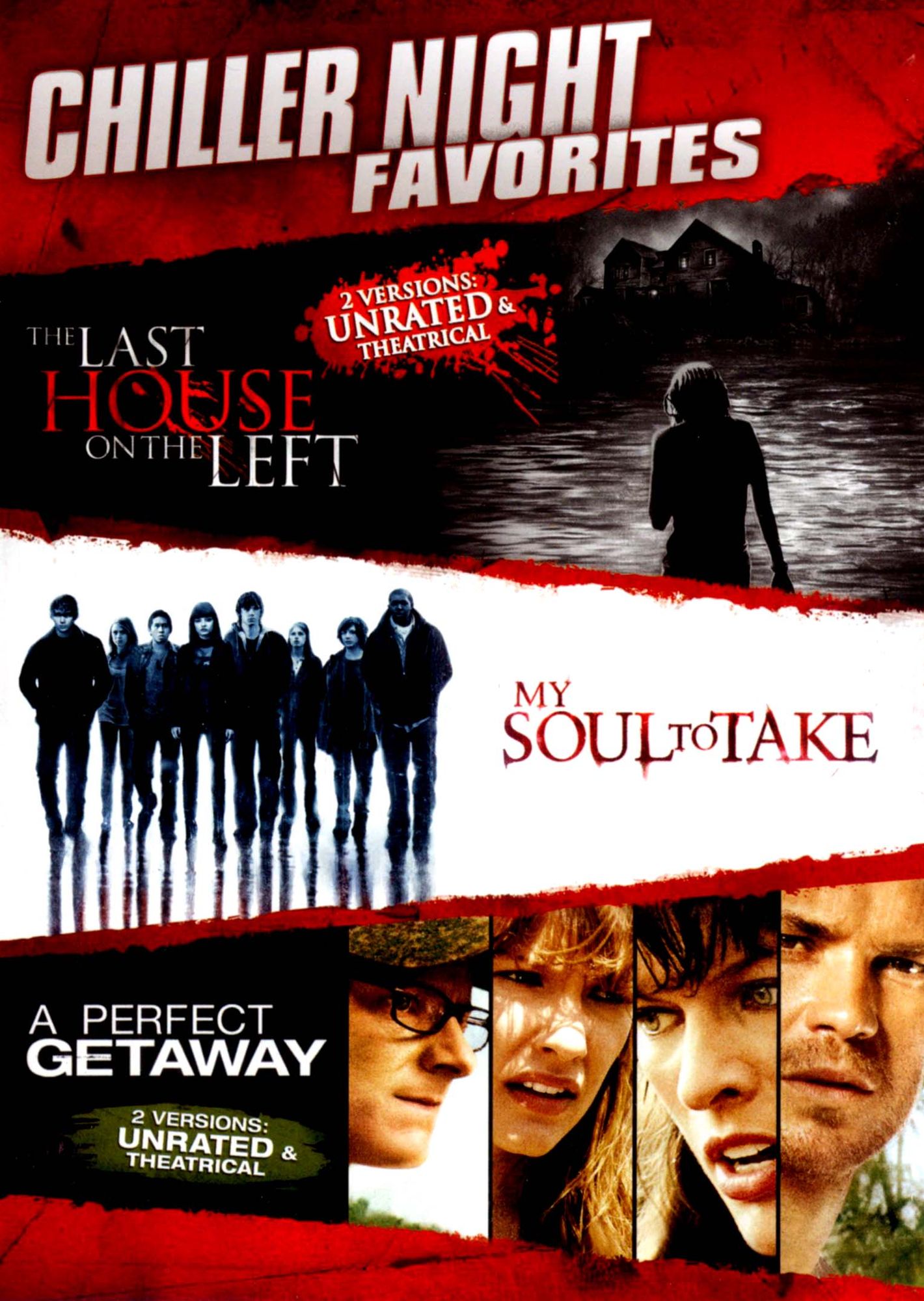 The Last House on the Left/My Soul to Take/A Perfect Getaway [3 Discs]