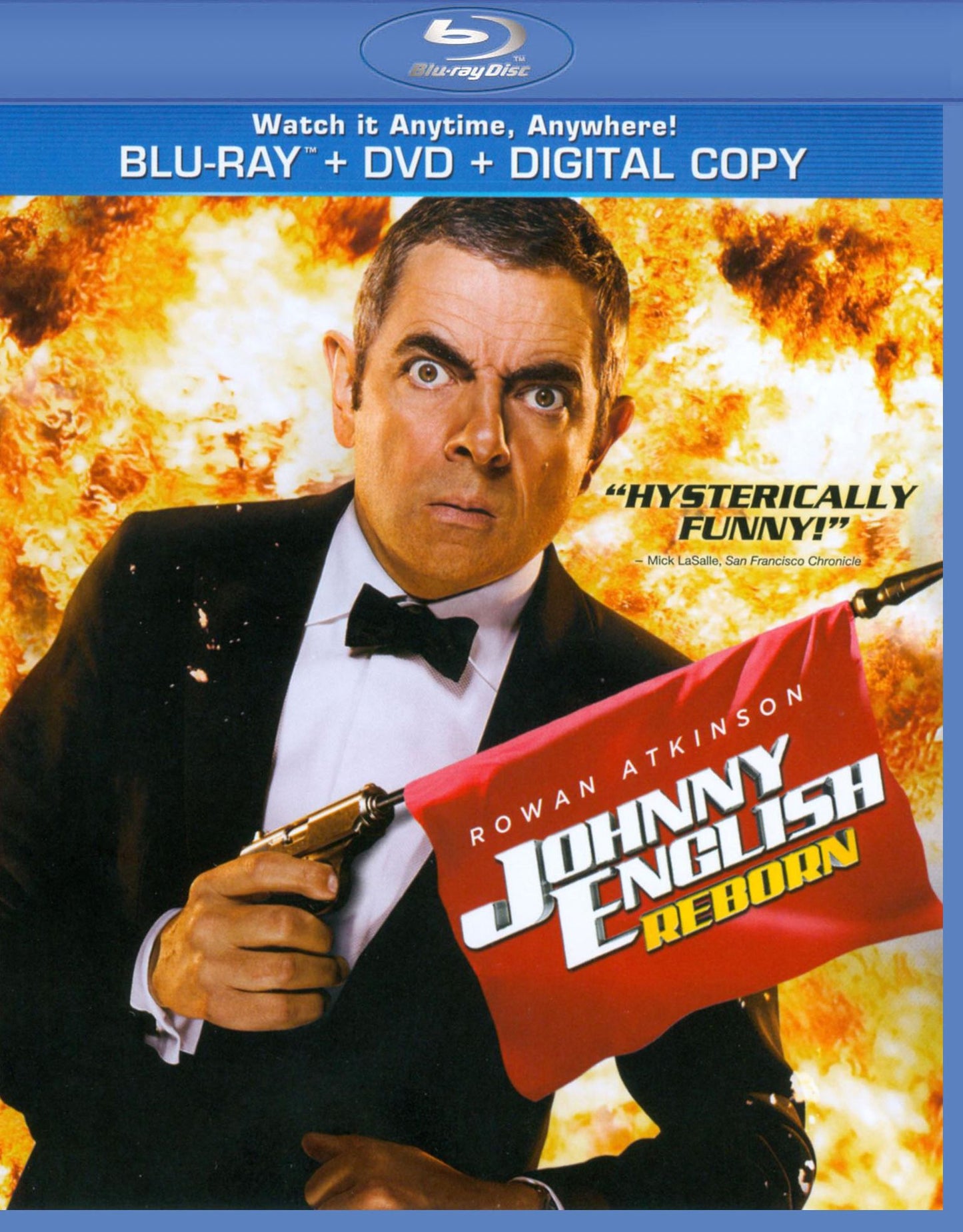 Johnny English Reborn [2 Discs] [Includes Digital Copy] [UltraViolet] [Blu-ray/DVD]