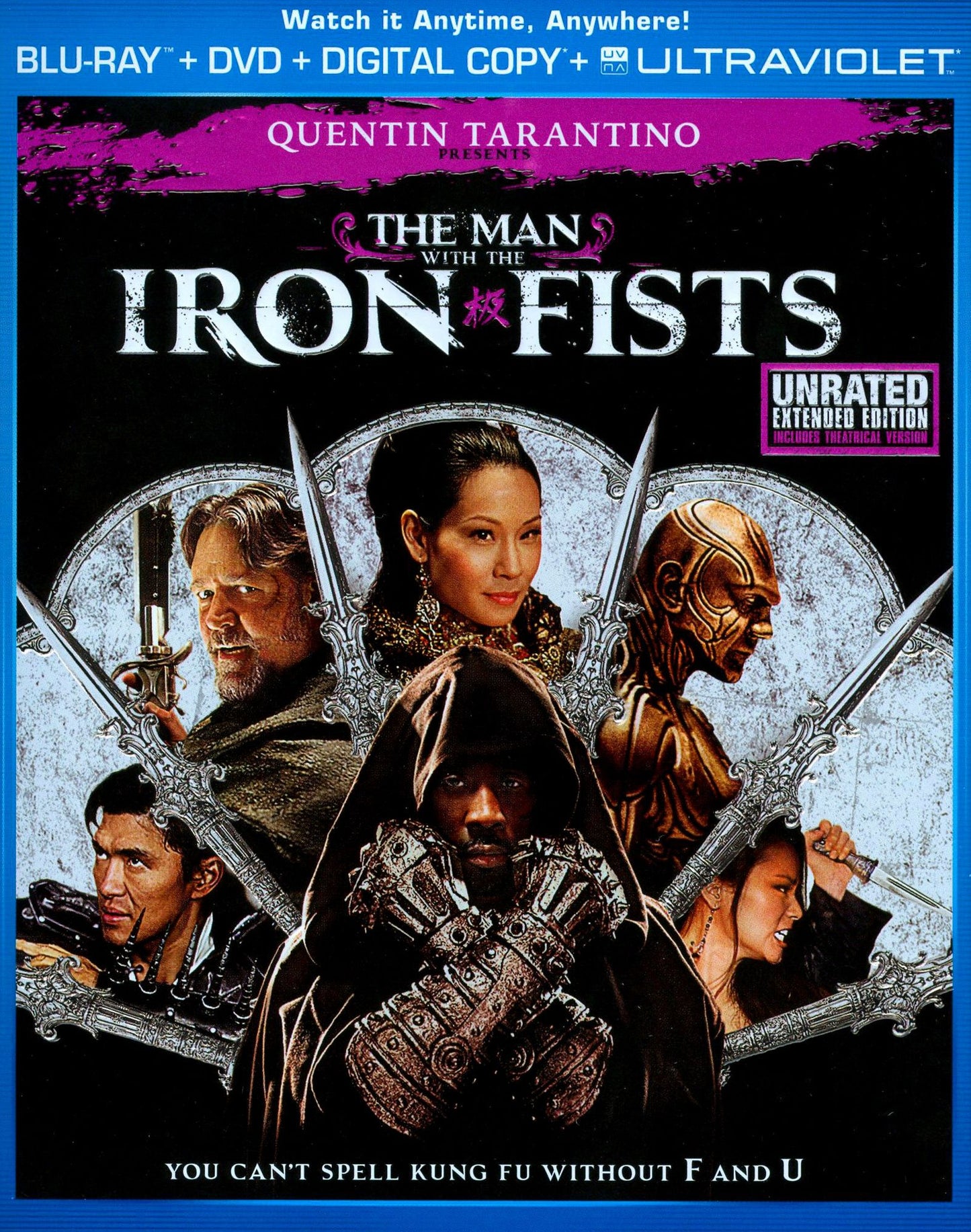 The Man with the Iron Fists [Unrated] [2 Discs] [Blu-ray/DVD]