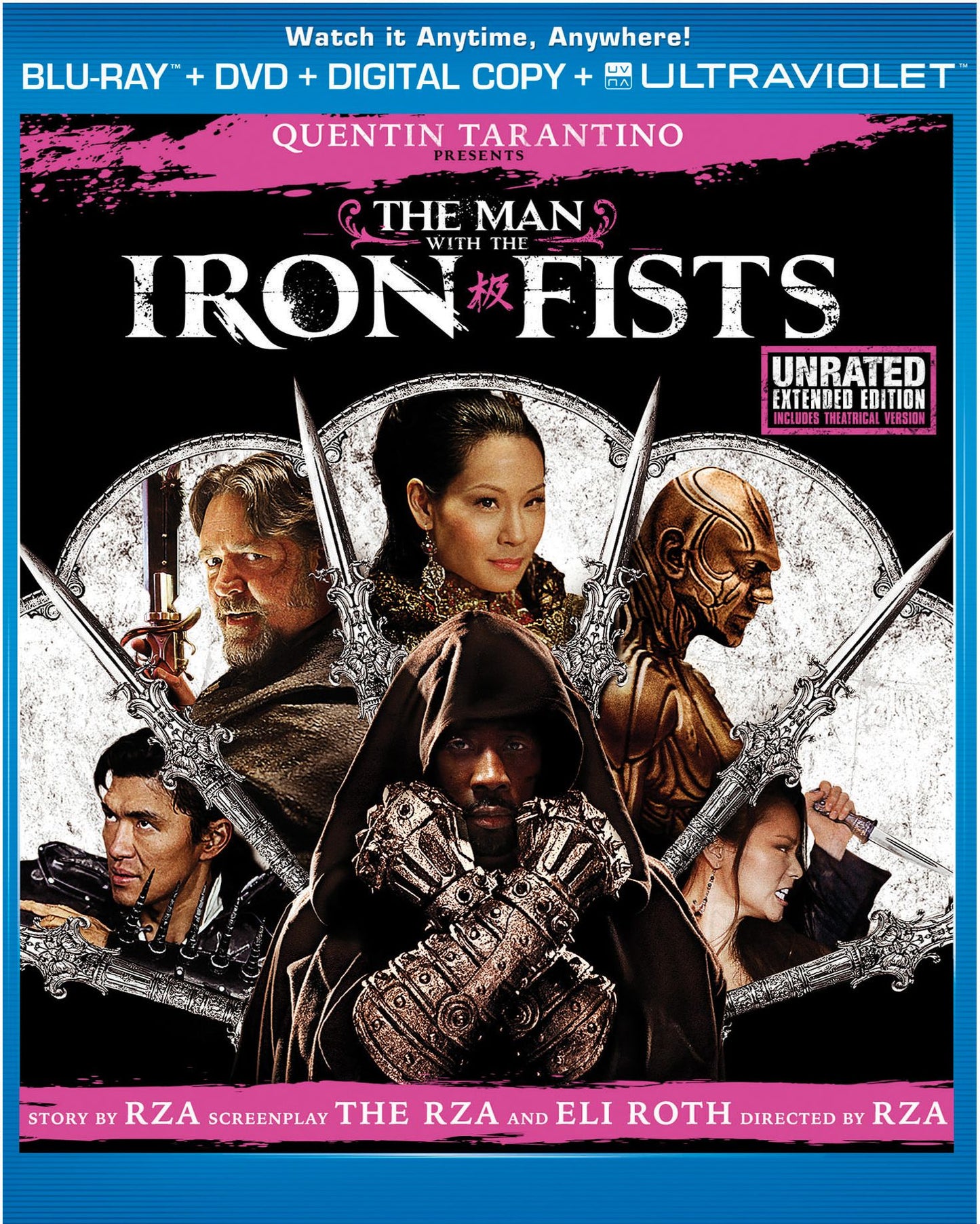 The Man with the Iron Fists [Unrated] [2 Discs] [Blu-ray/DVD]
