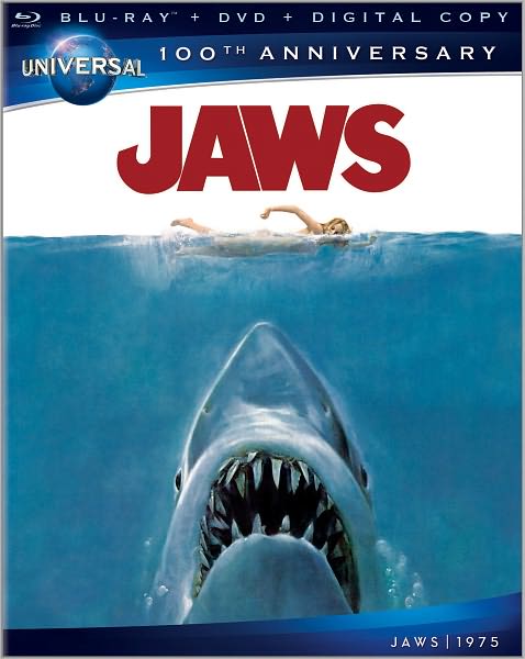 Jaws [Universal 100th Anniversary] [2 Discs] [Includes Digital Copy] [Blu-ray/DVD]