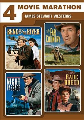 4 Movie Marathon: James Stewart Western Collection [2 Discs]