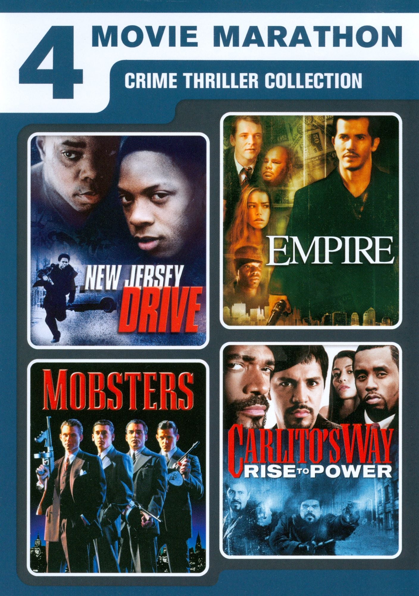 4 Movie Marathon: Crime Thriller Collection [2 Discs]