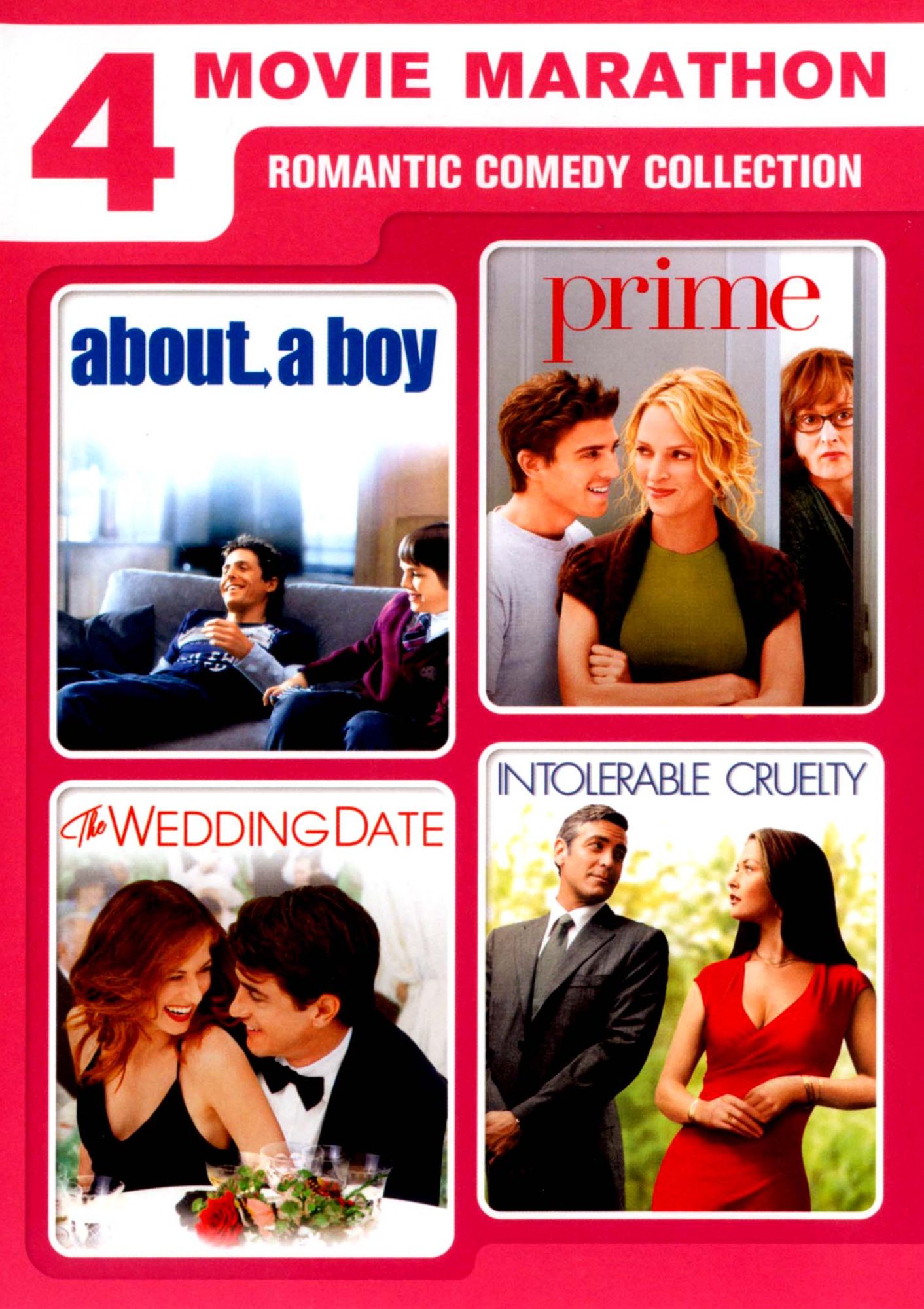 4 Movie Marathon: Romantic Comedy Collection [2 Discs]