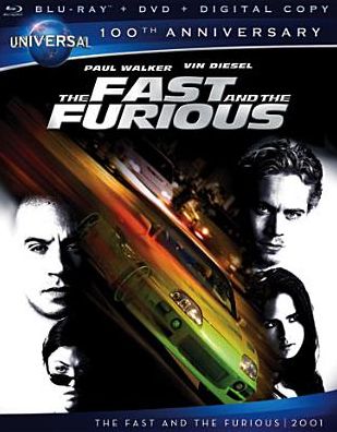 The Fast and the Furious [Universal 100th Anniversary] [2 Discs] [Includes Digital Copy] [Blu-ray/DVD]