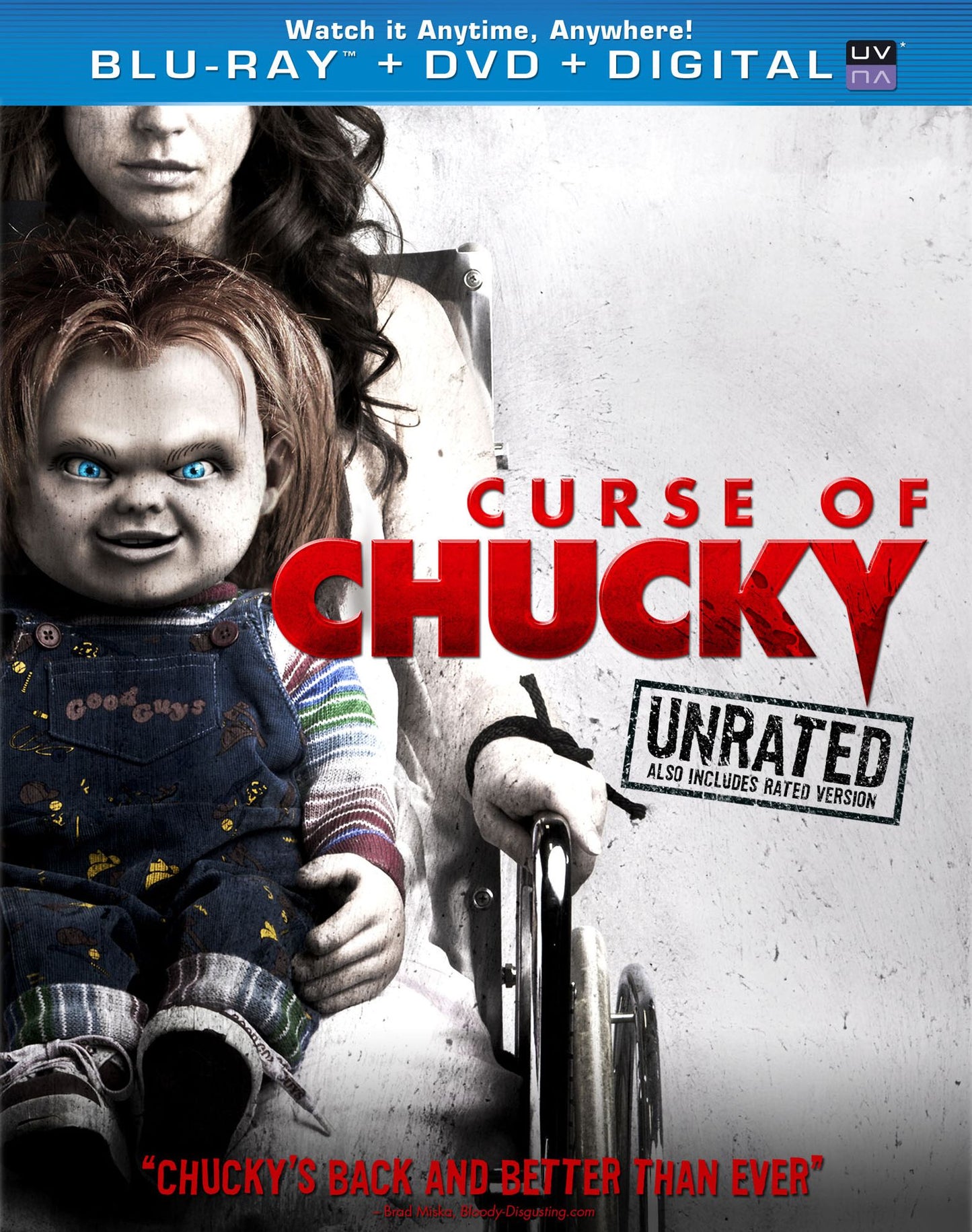 Curse of Chucky [Unrated] [2 Discs] [Includes Digital Copy] [Blu-ray/DVD]