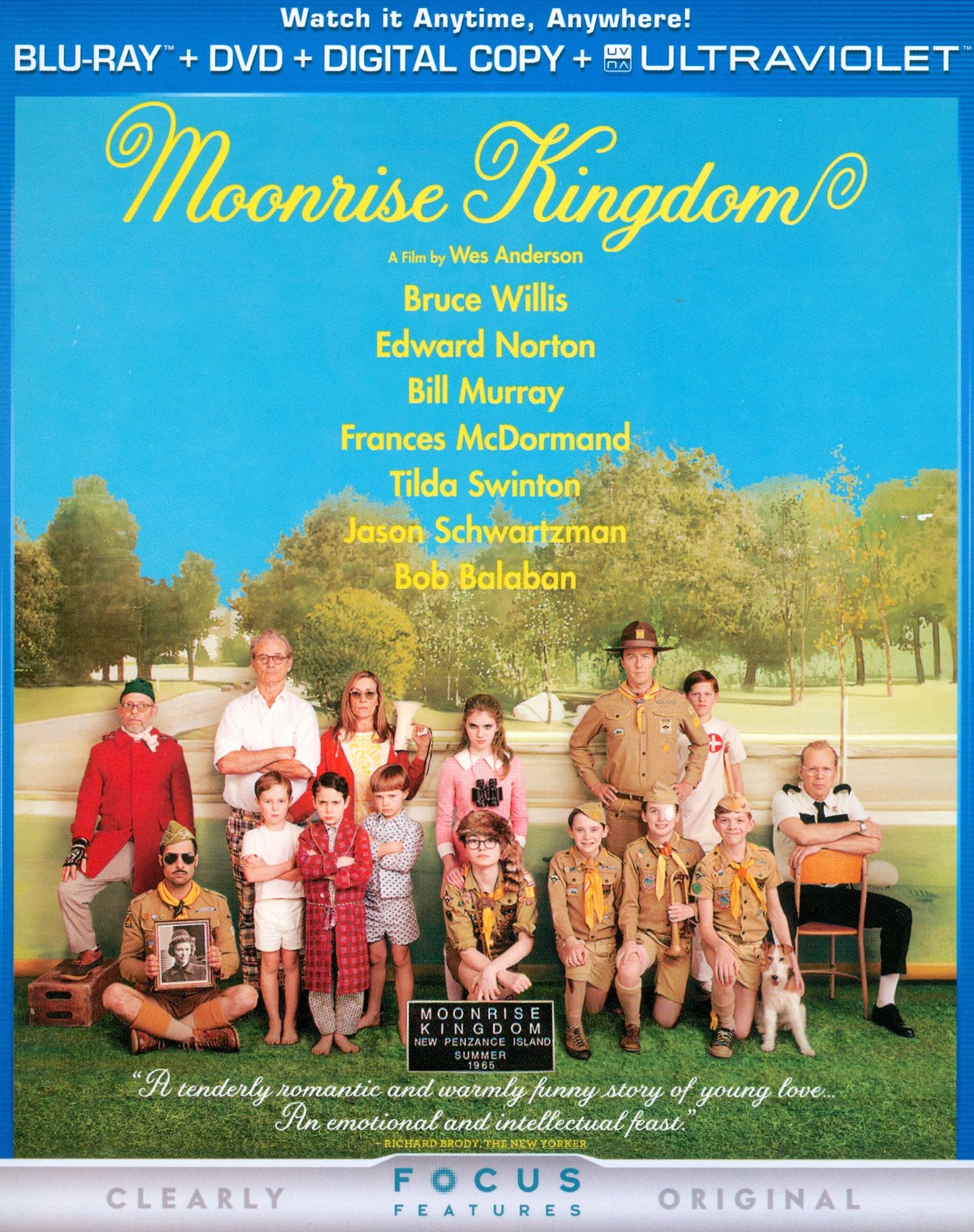 Moonrise Kingdom [2 Discs] [Includes Digital Copy] [UltraViolet] [Blu-ray/DVD]