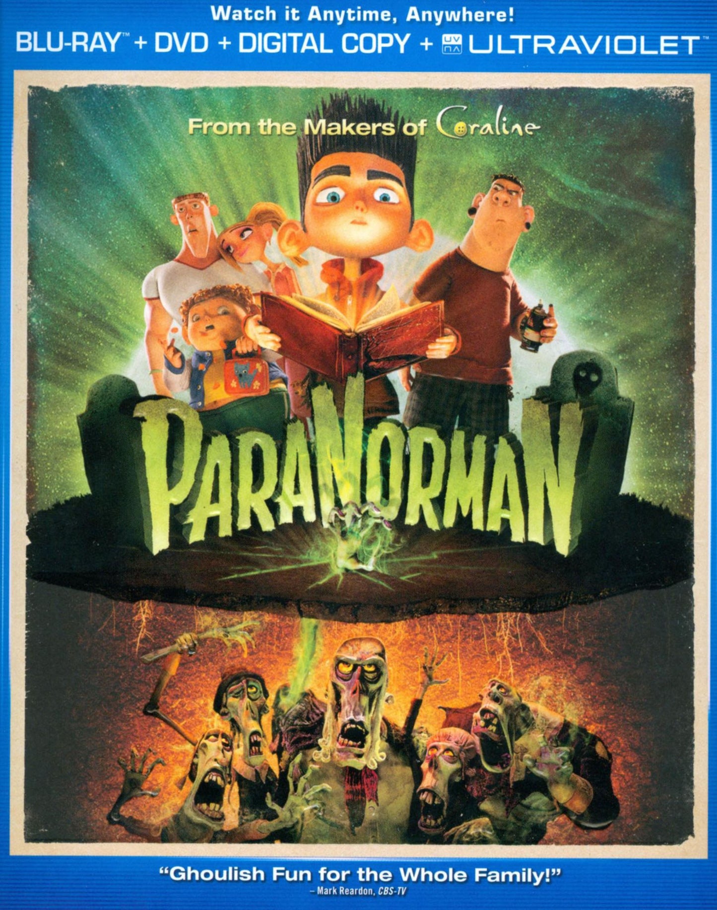 ParaNorman [2 Discs] [Includes Digital Copy] [UltraViolet] [Blu-ray/DVD]