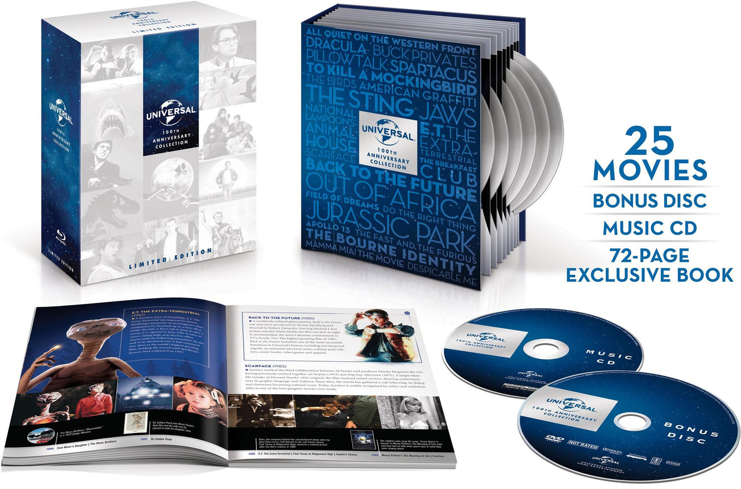 Universal 100th Anniversary Collection [26 Discs] [Blu-ray]