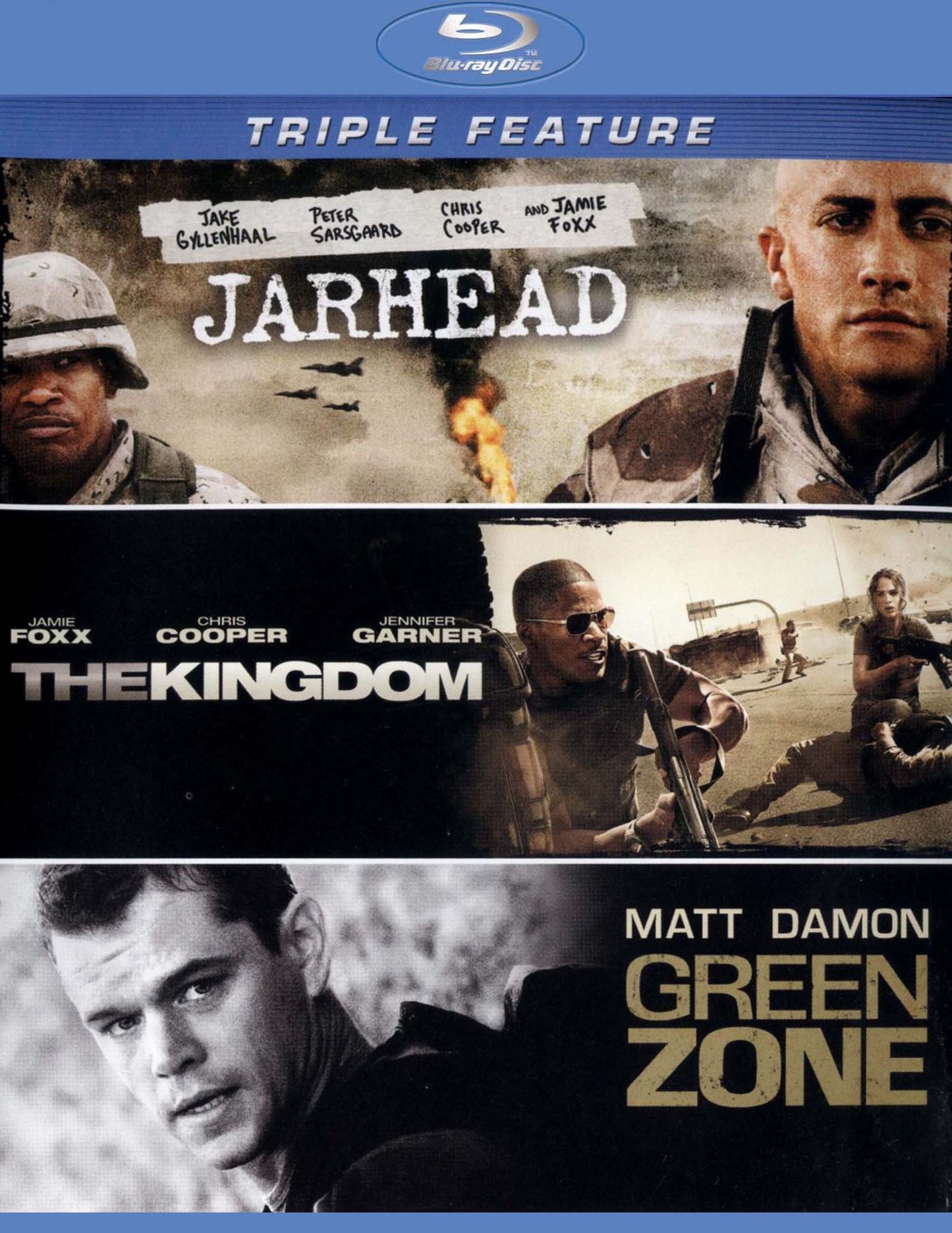Jarhead/The Kingdom/Green Zone [3 Discs] [Blu-ray]