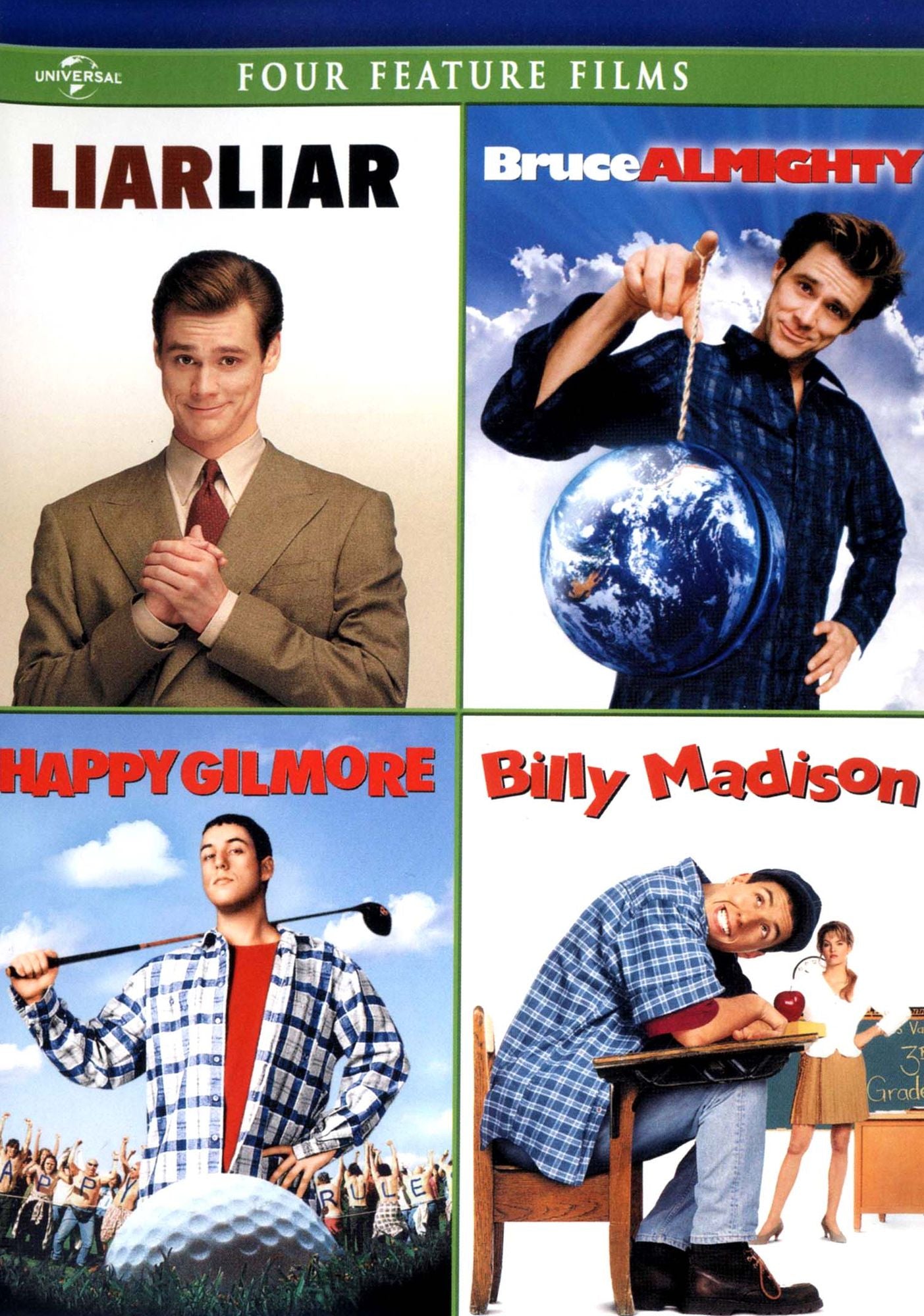 Liar Liar/Bruce Almighty/Happy Gilmore/Billy Madison [2 Discs]