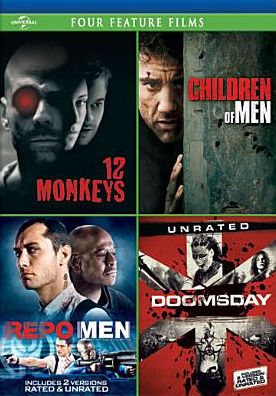 12 Monkeys/Children of Men/Repo Men/Doomsday [4 Discs]