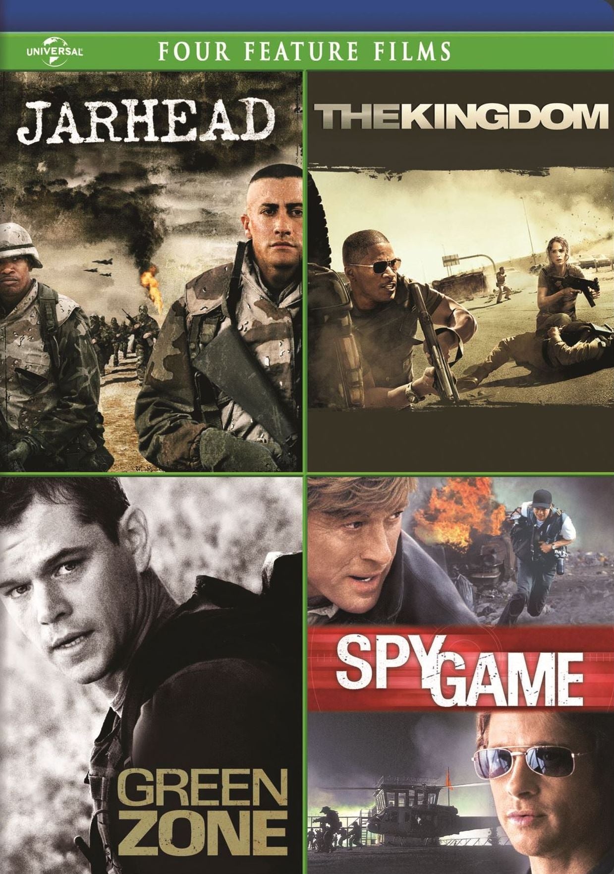 Jarhead/The Kingdom/Green Zone/Spy Game [4 Discs]