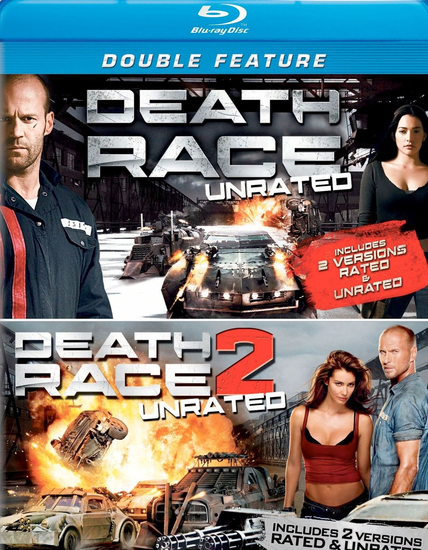 Death Race/Death Race 2 [2 Discs] [Blu-ray]
