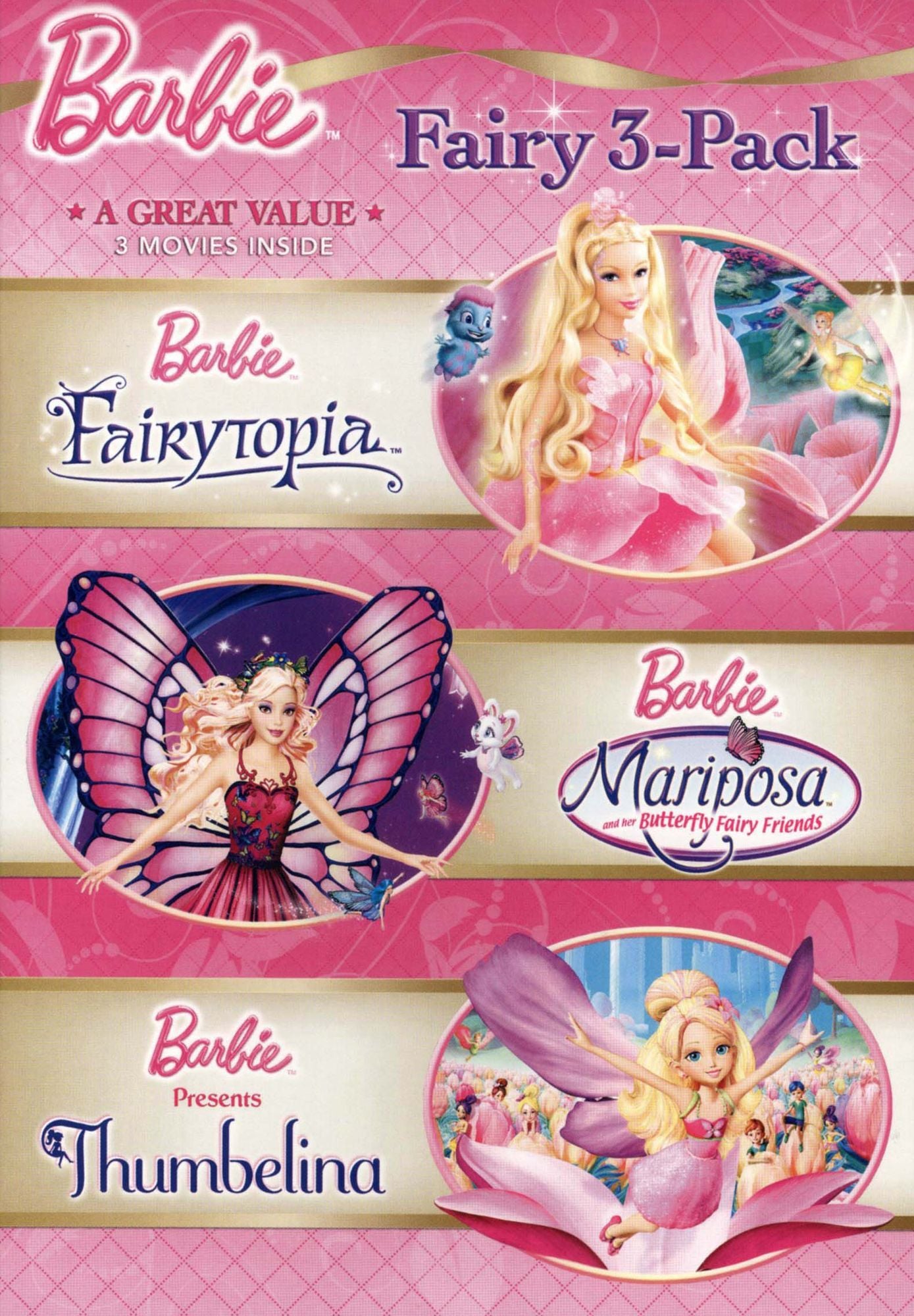 Barbie: Fairy 3-Pack [3 Discs]