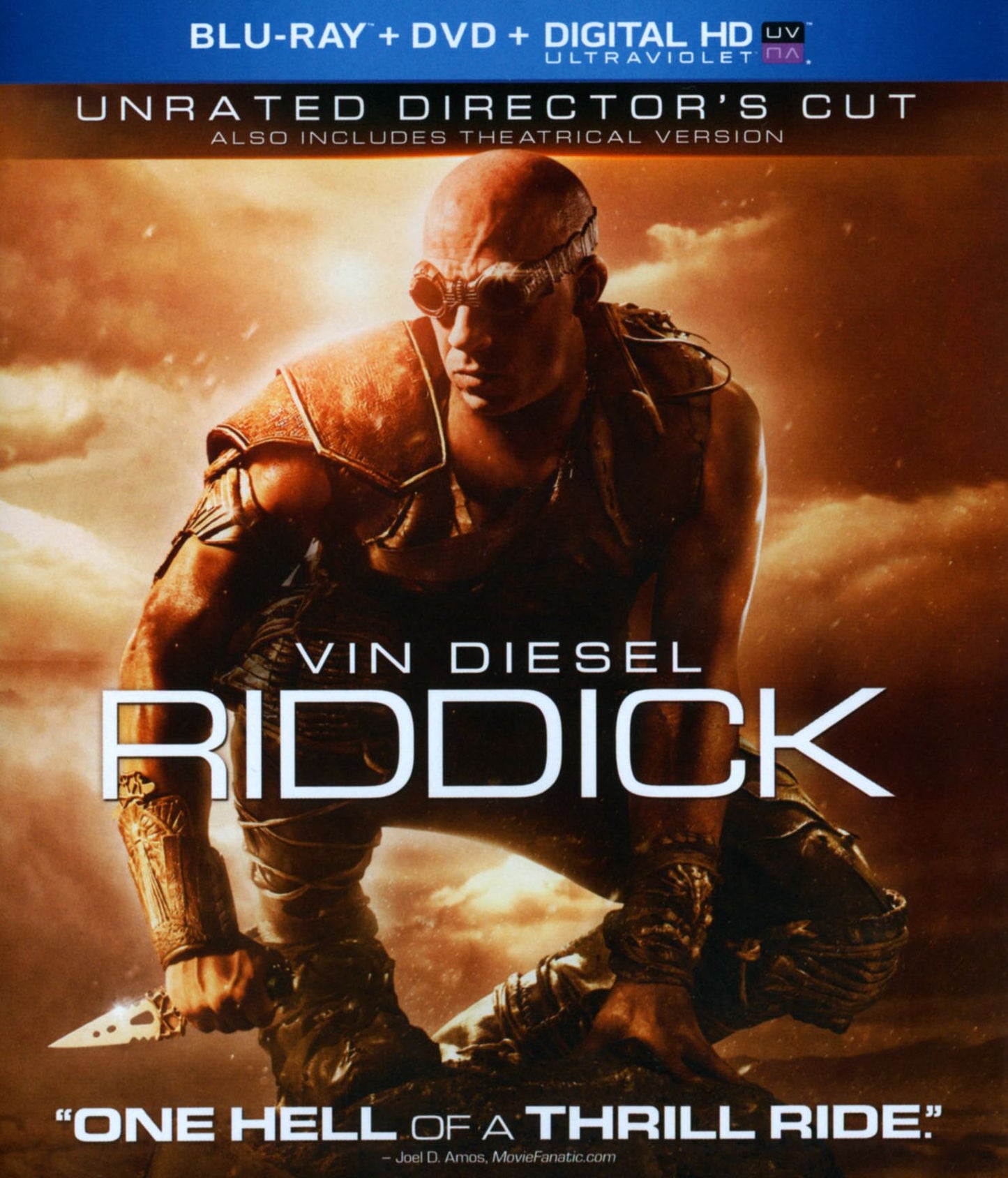 Riddick [Unrated] [2 Discs] [Includes Digital Copy] [Blu-ray/DVD]