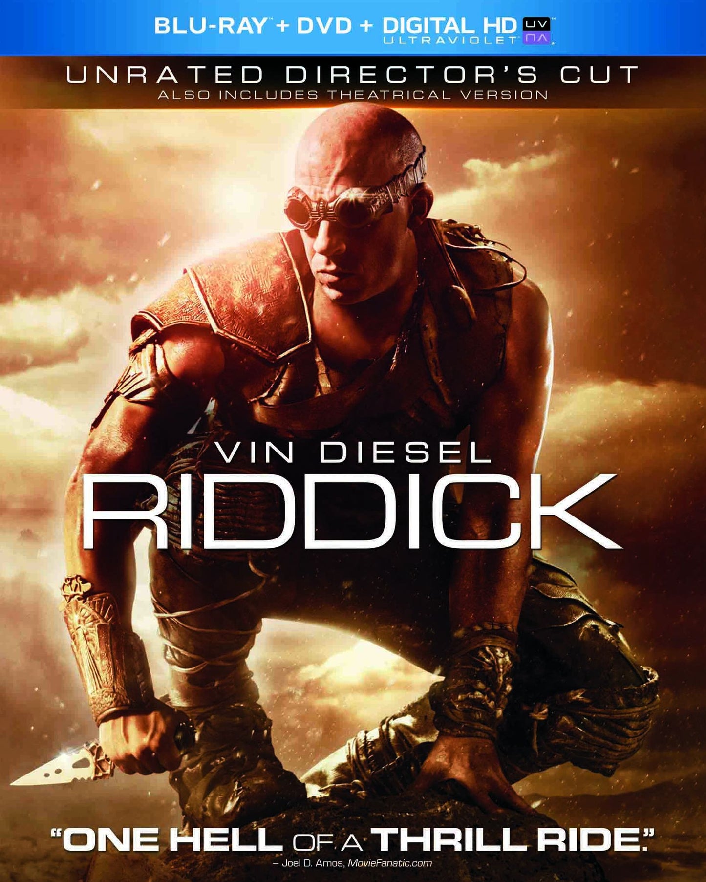 Riddick [Unrated] [2 Discs] [Includes Digital Copy] [Blu-ray/DVD]