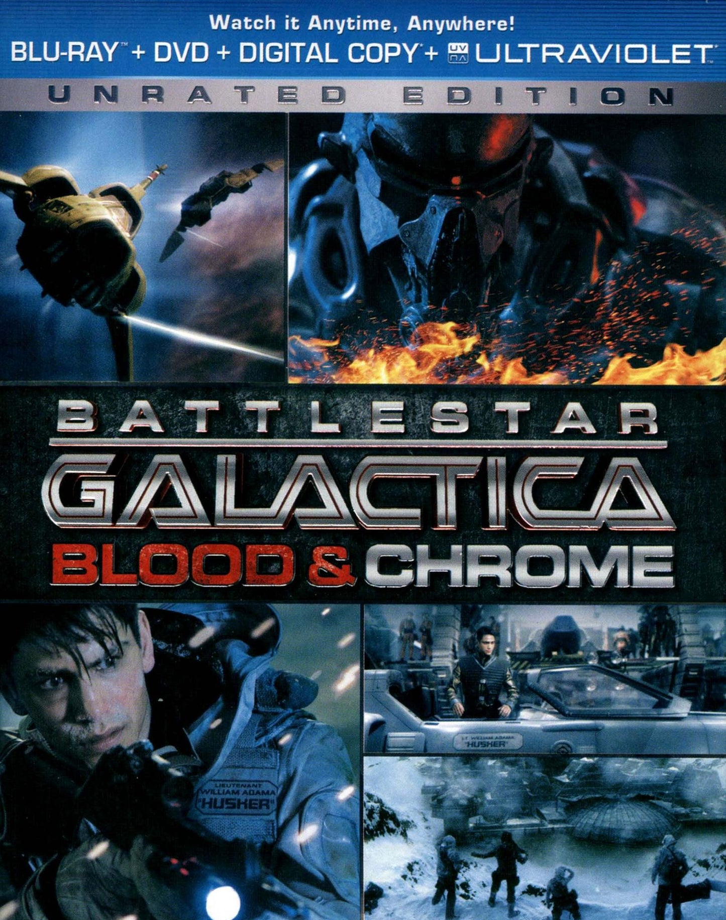 Battlestar Galactica: Blood & Chrome [2 Discs] [Blu-ray/DVD]