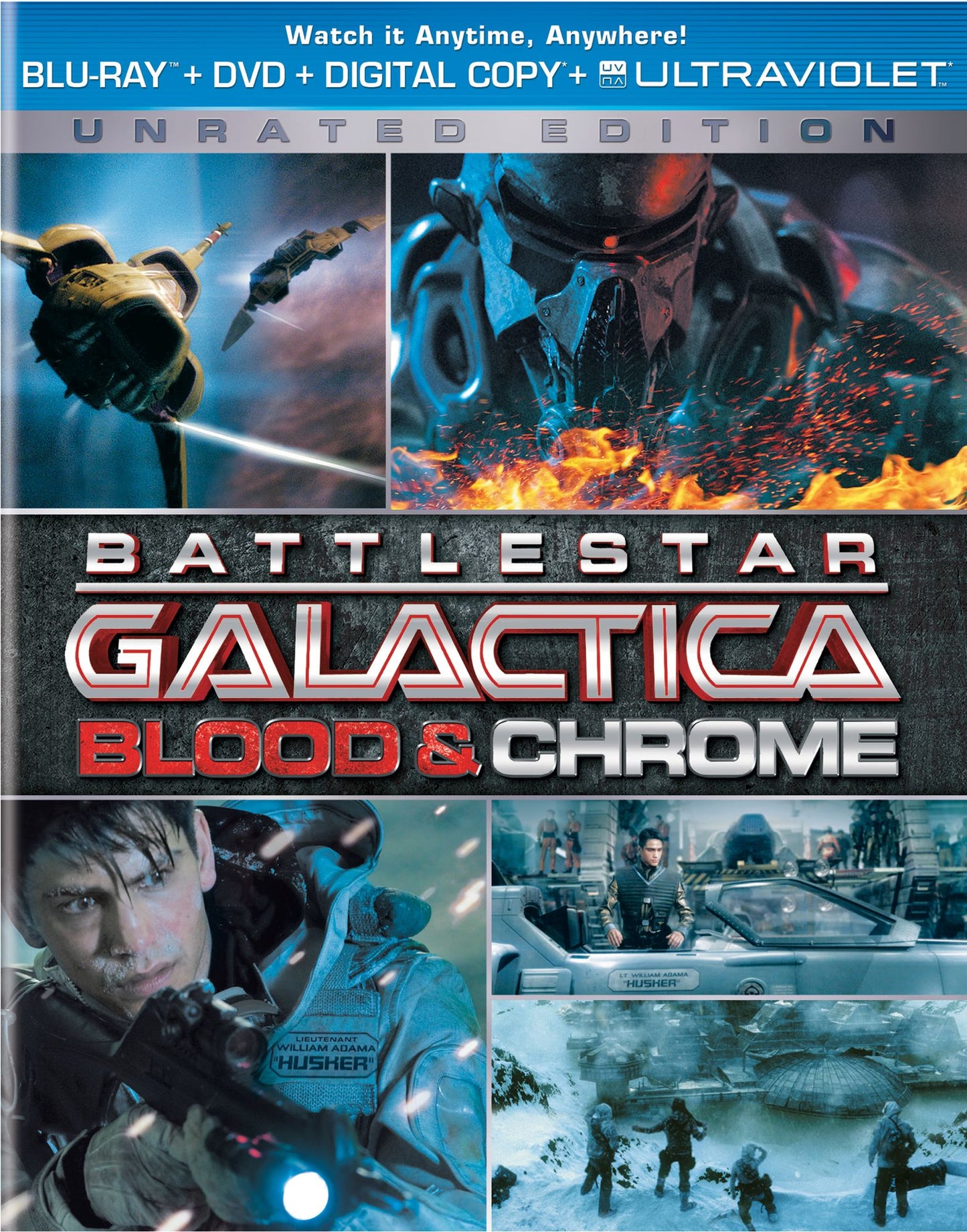 Battlestar Galactica: Blood & Chrome [2 Discs] [Blu-ray/DVD]