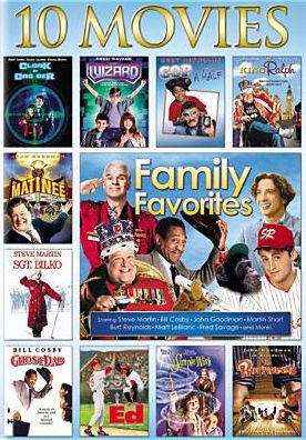 Family Favorites: 10 Movie Collection [3 Discs]