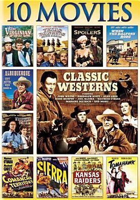 Classic Westerns: 10 Movie Collection [3 Discs]