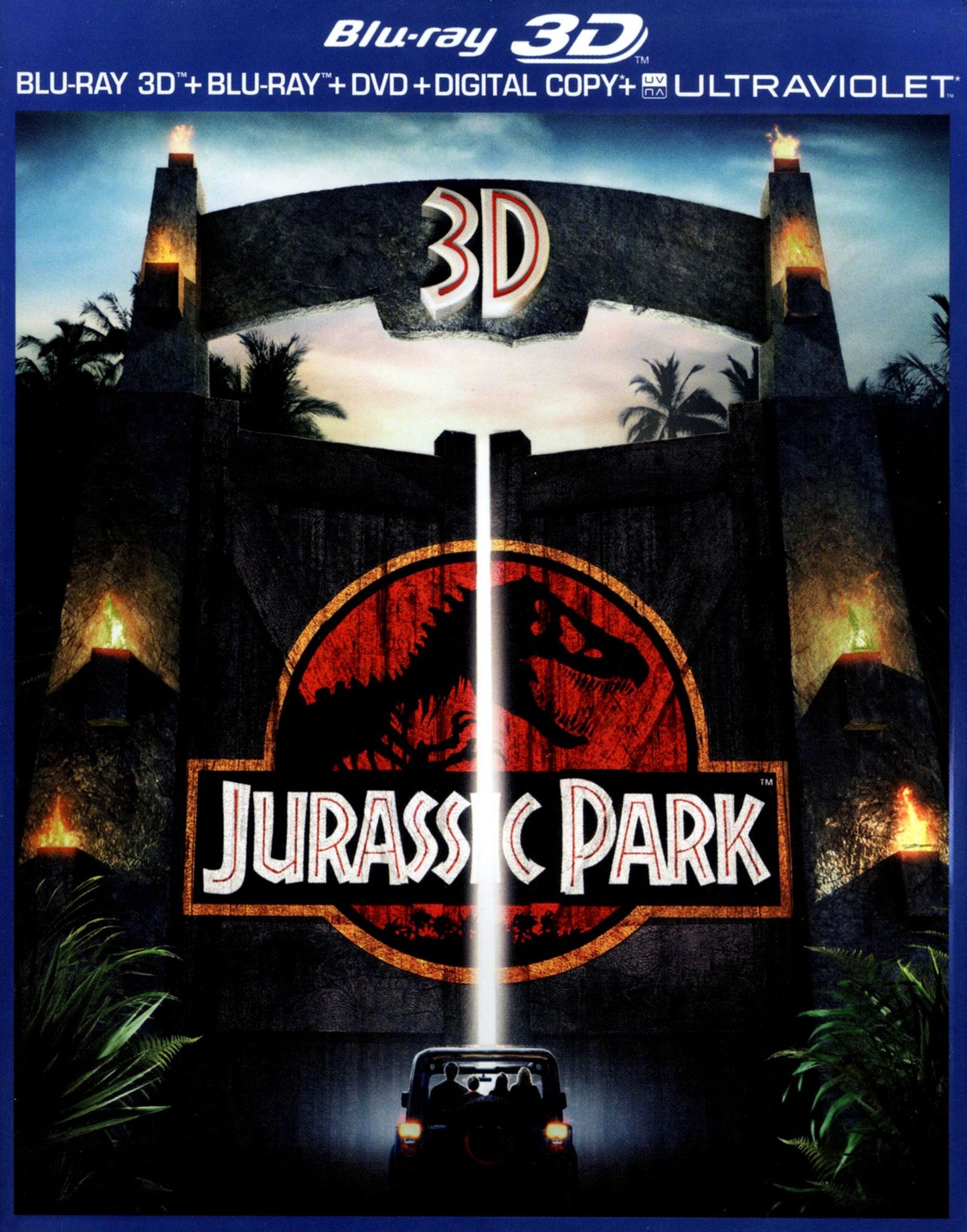 Jurassic Park [3 Discs] [Includes Digital Copy] [3D] [Blu-ray/DVD]