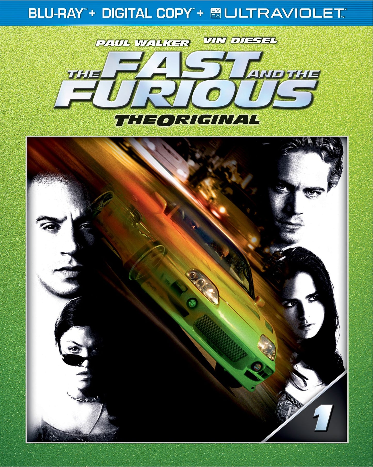 The Fast and the Furious [Includes Digital Copy] [Blu-ray]