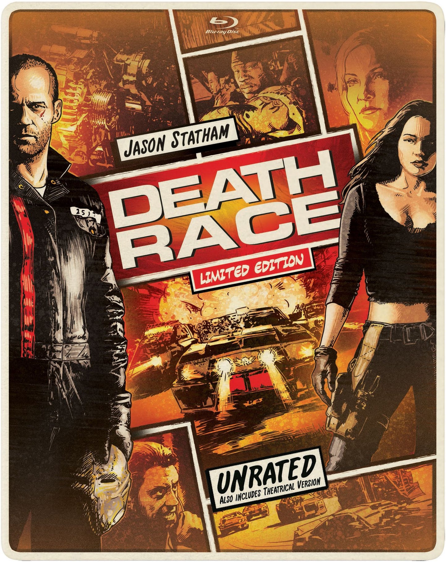 Death Race [Includes Digital Copy] [UltraViolet] [Blu-ray/DVD] [2 Discs]
