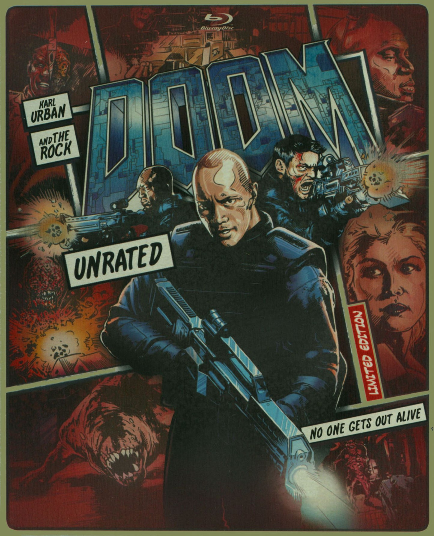 Doom [SteelBook] [Includes Digital Copy] [UltraViolet] [Blu-ray/DVD] [2 Discs]