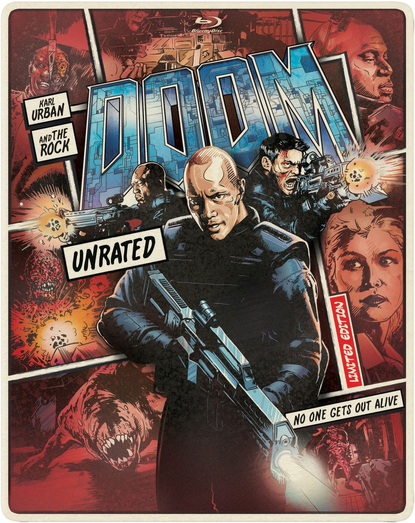 Doom [SteelBook] [Includes Digital Copy] [UltraViolet] [Blu-ray/DVD] [2 Discs]