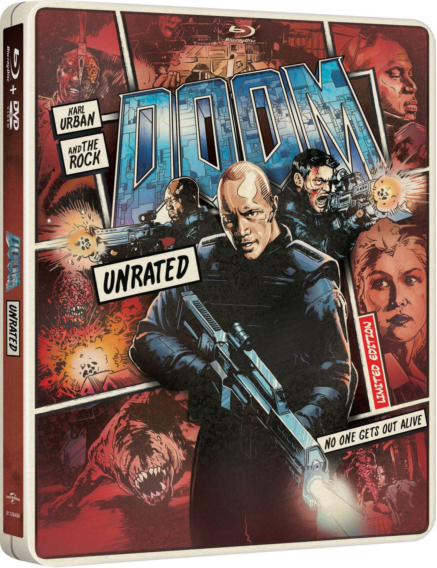 Doom [SteelBook] [Includes Digital Copy] [UltraViolet] [Blu-ray/DVD] [2 Discs]