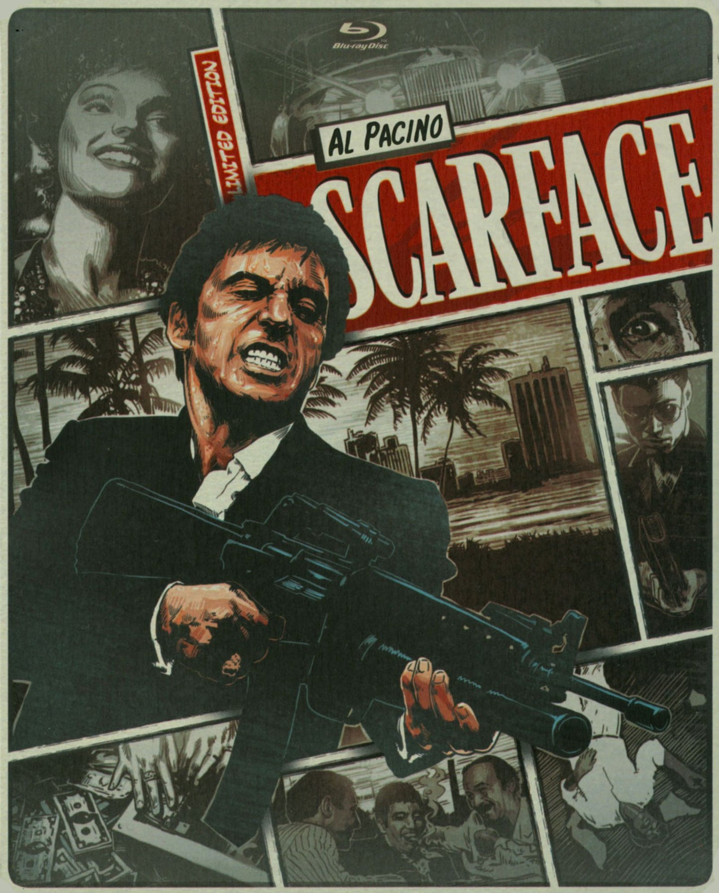 Scarface [Includes Digital Copy] [UltraViolet] [Blu-ray/DVD] [2 Discs]