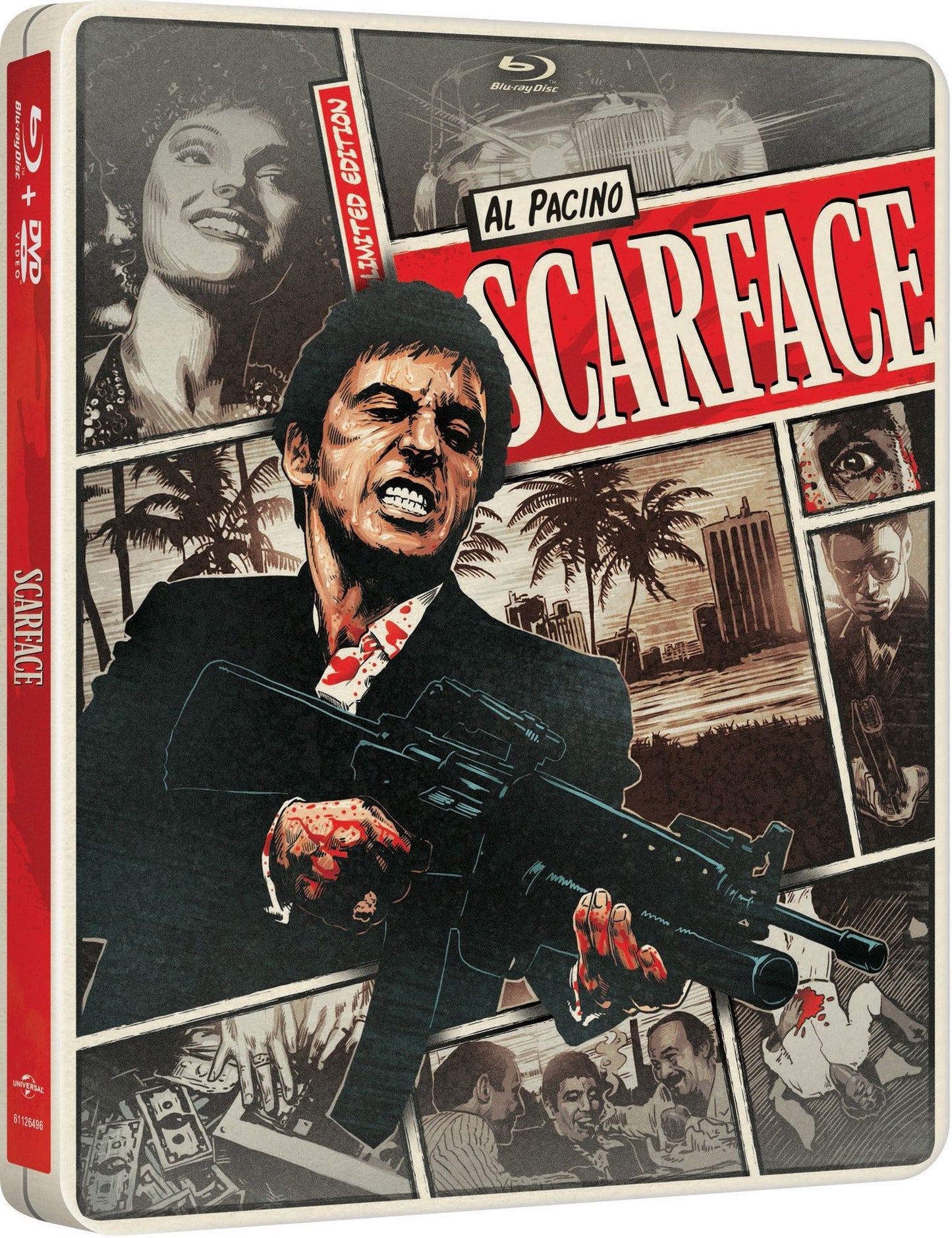 Scarface [Includes Digital Copy] [UltraViolet] [Blu-ray/DVD] [2 Discs]