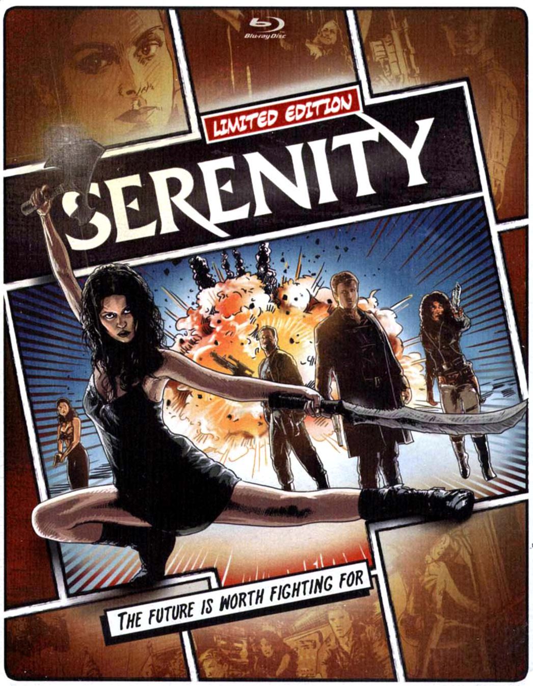 Serenity [SteelBook] [Includes Digital Copy] [Blu-ray/DVD] [2 Discs]