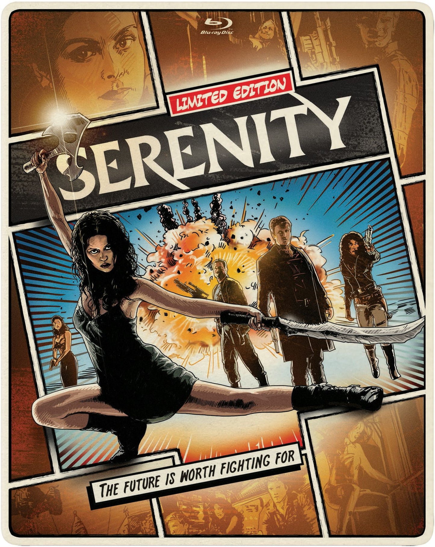 Serenity [SteelBook] [Includes Digital Copy] [Blu-ray/DVD] [2 Discs]