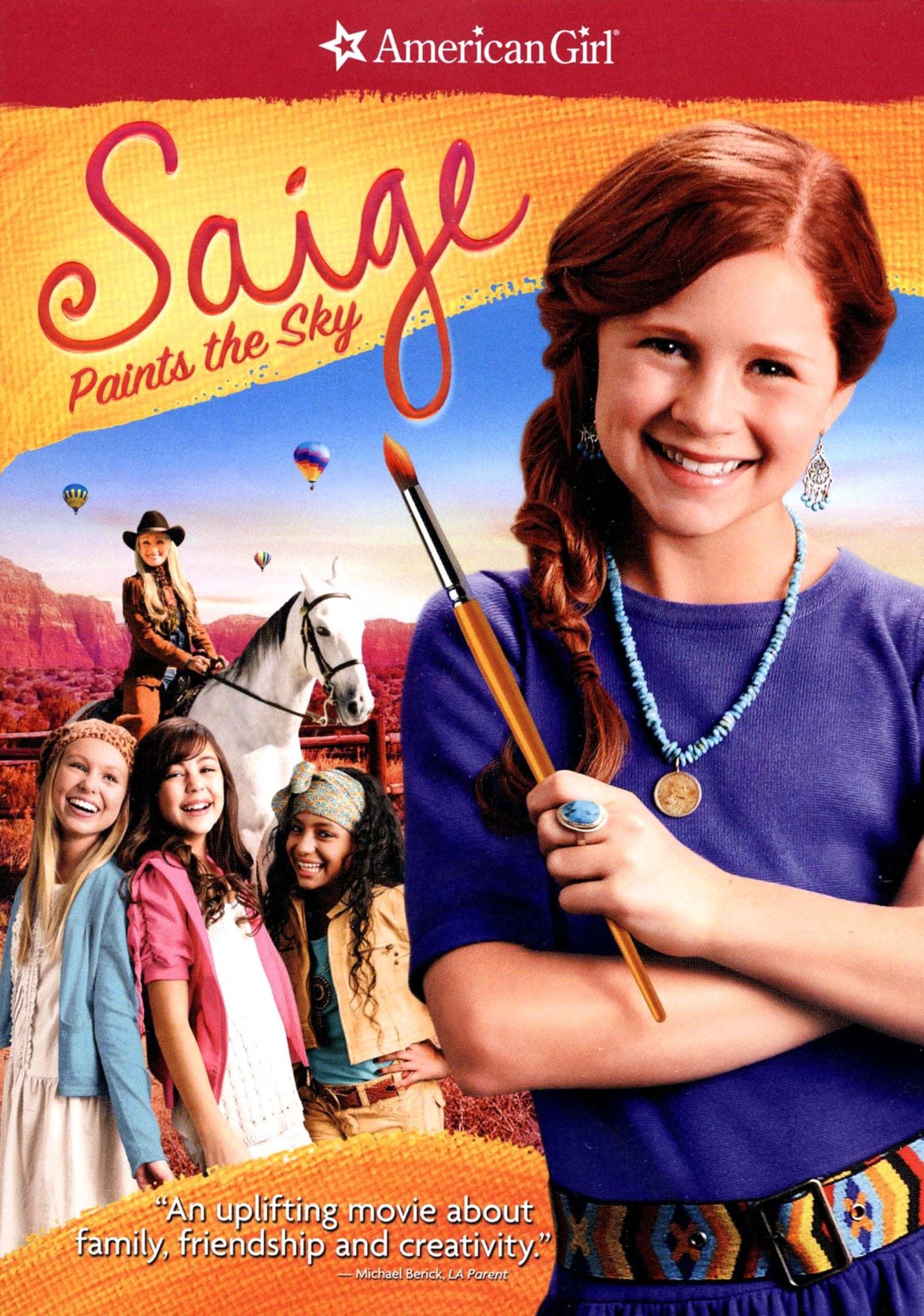 An American Girl: Saige Paints the Sky