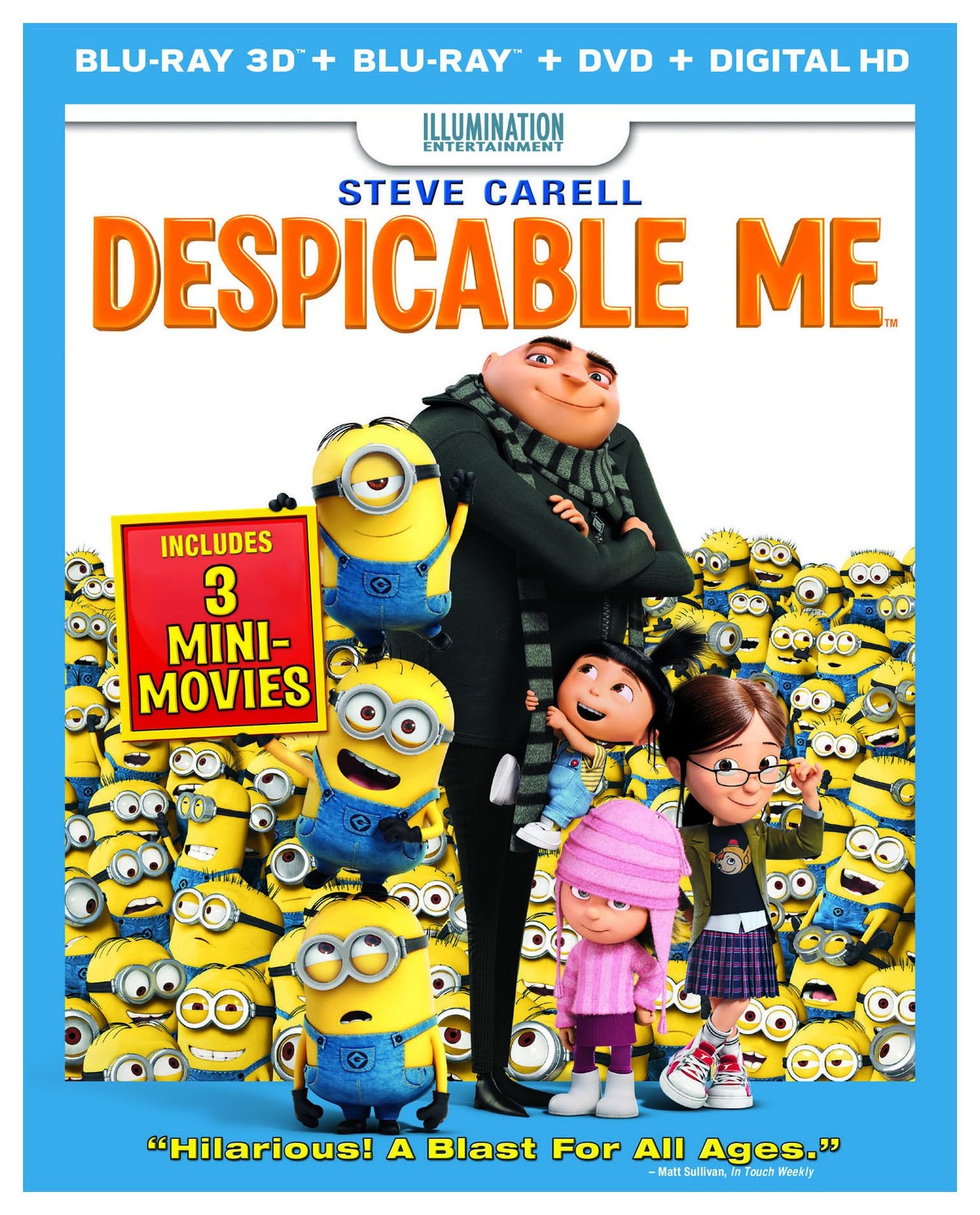 Despicable Me [Includes Digital Copy] [With Fandango Cash] [3D] [Blu-ray/DVD]