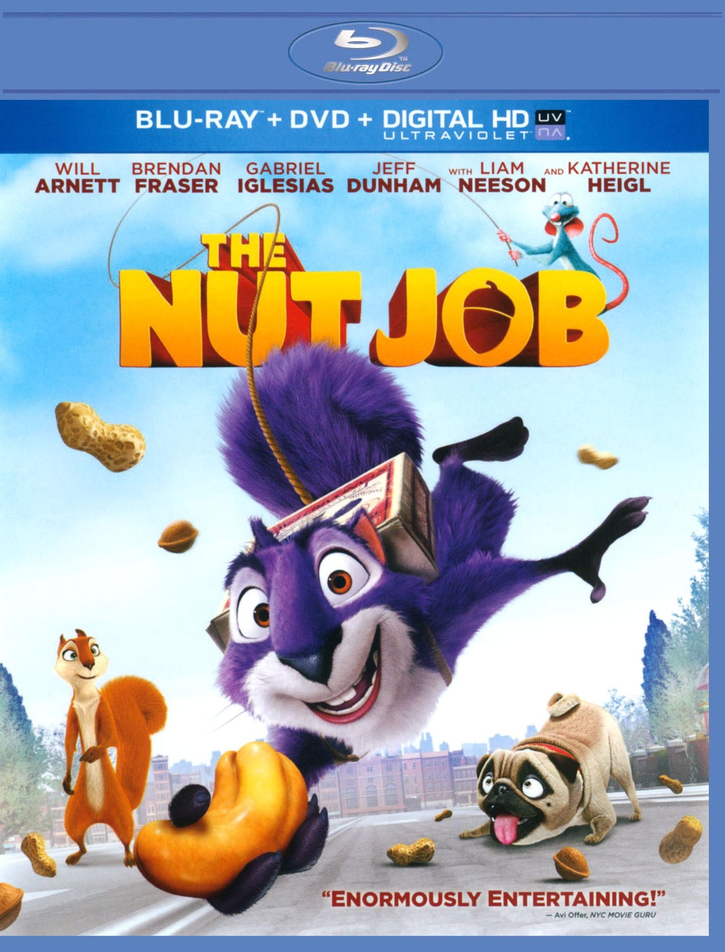 The Nut Job [2 Discs] [Includes Digital Copy] [Blu-ray/DVD]