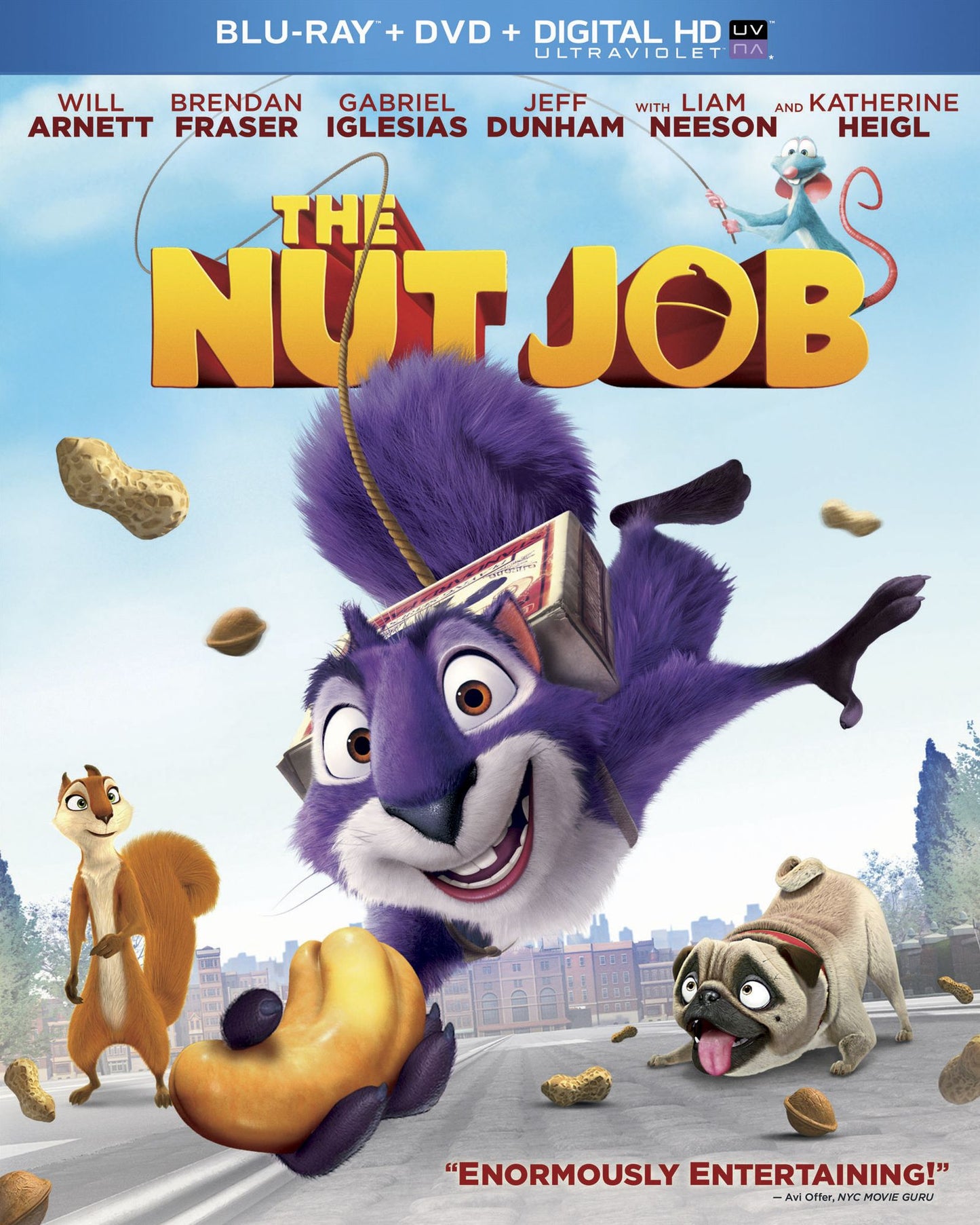 The Nut Job [2 Discs] [Includes Digital Copy] [Blu-ray/DVD]