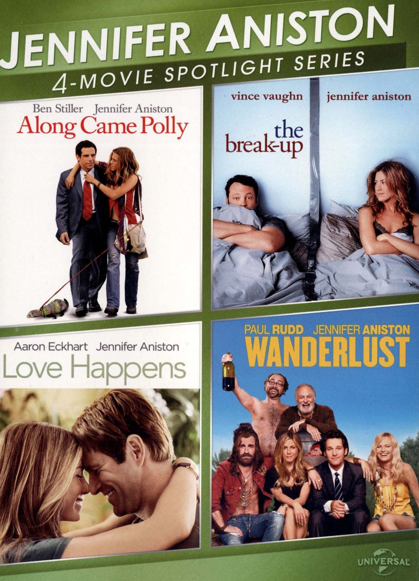 Jennifer Aniston 4-Movie Spotlight Series