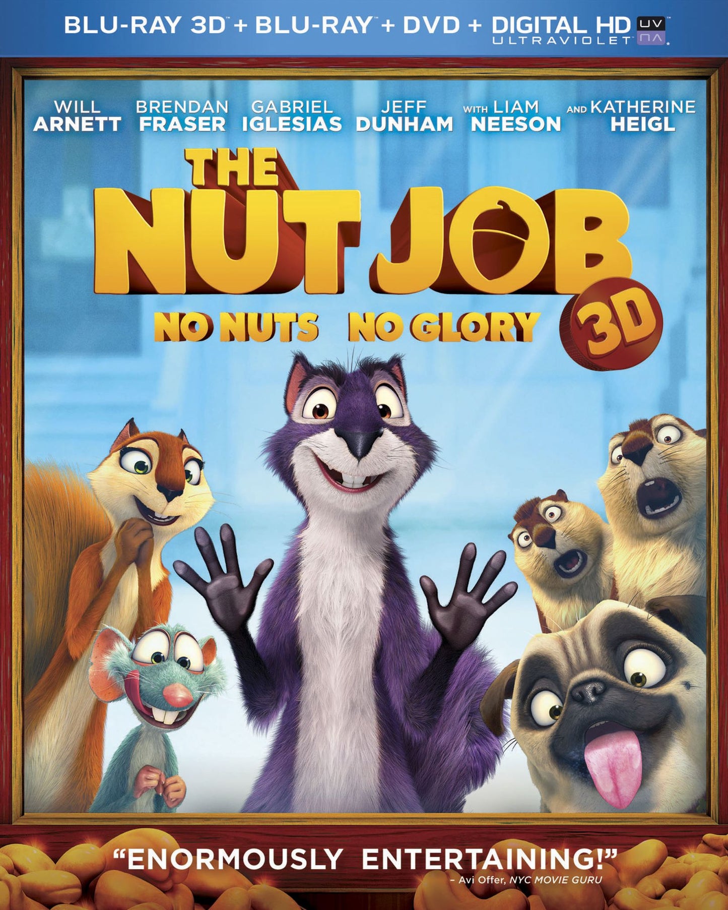 The Nut Job [2 Discs] [Includes Digital Copy] [3D] [Blu-ray/DVD]