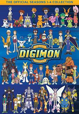 Digimon: Digital Monsters - The Official Seasons 1-4 Collection [32 Discs]