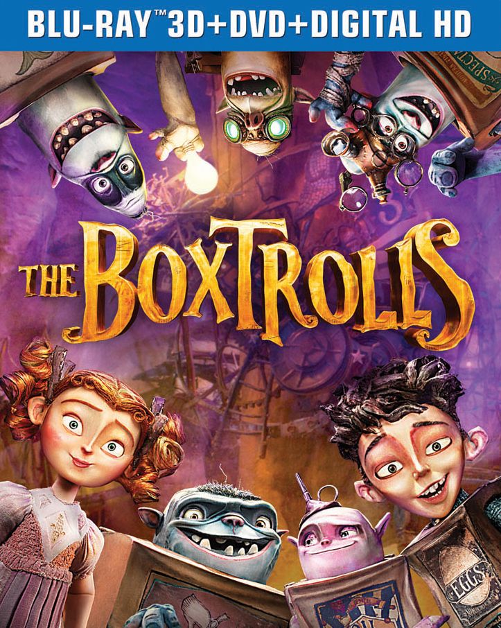 The Boxtrolls [3 Discs] [Includes Digital Copy] [3D] [Blu-ray/DVD]