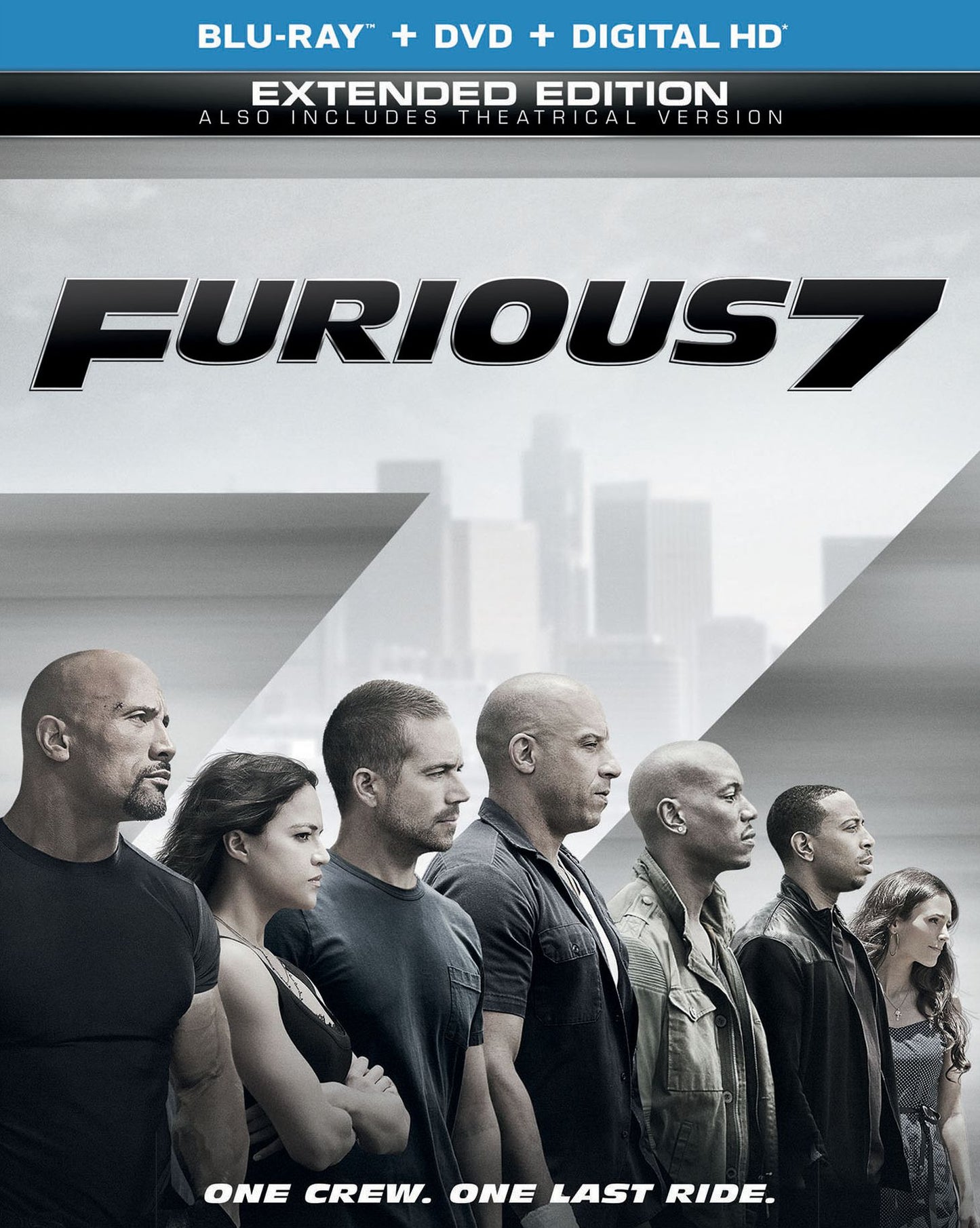 Furious 7 [Includes Digital Copy] [Blu-ray/DVD]