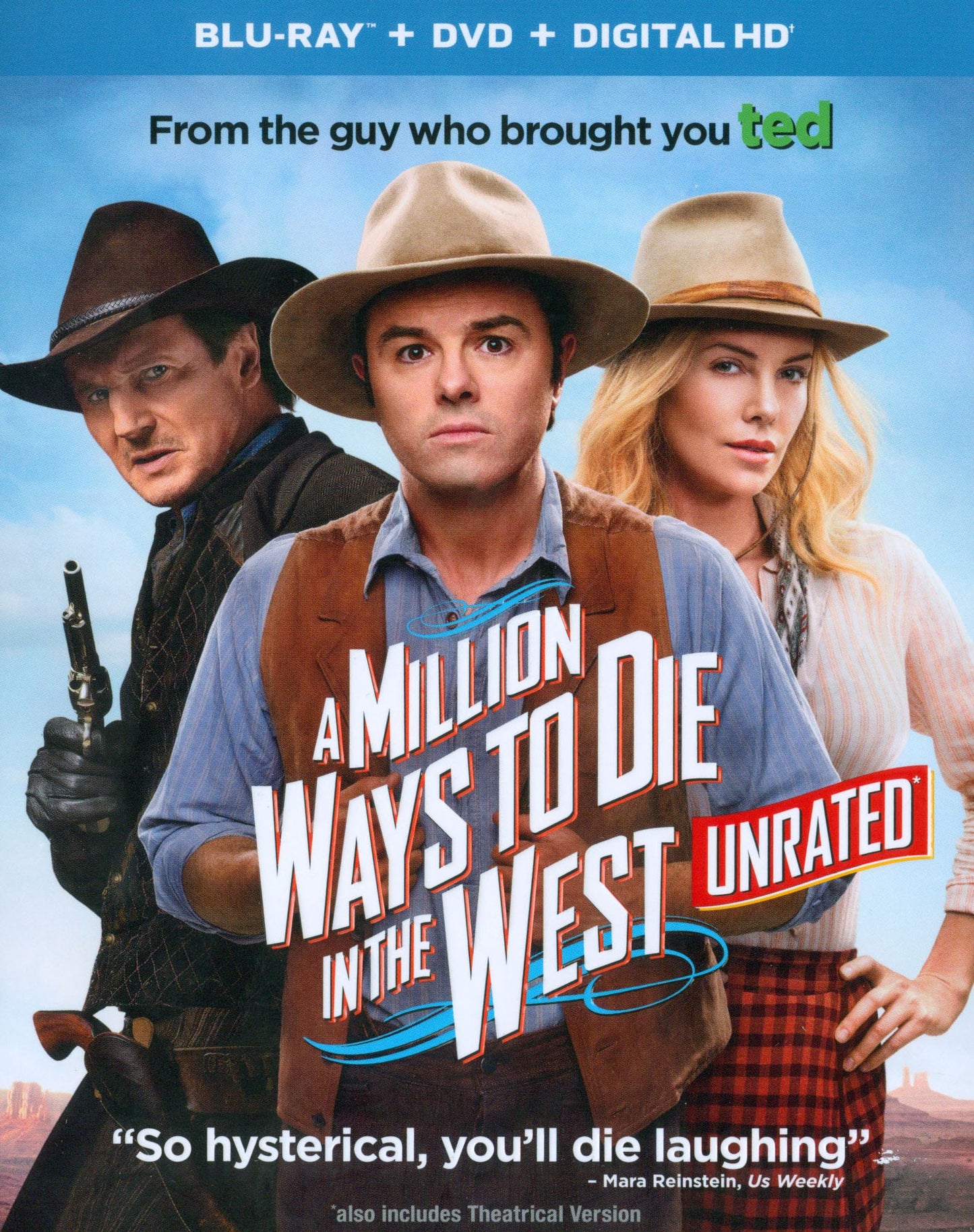 MILLION WAYS TO DIE IN(BR W/DVD