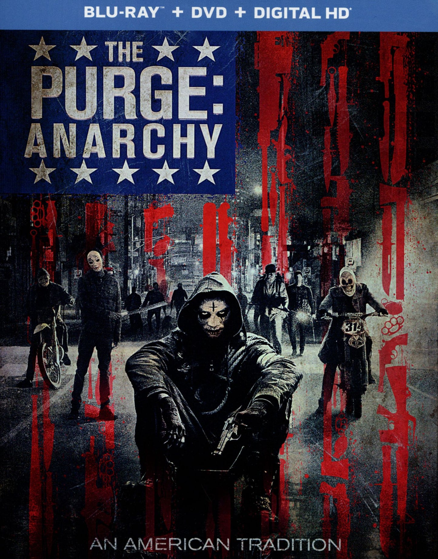 The Purge: Anarchy [2 Discs] [Includes Digital Copy] [Blu-ray/DVD]